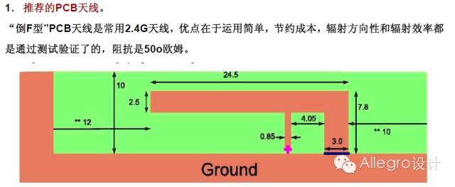 倒F型天線設(shè)計(jì)